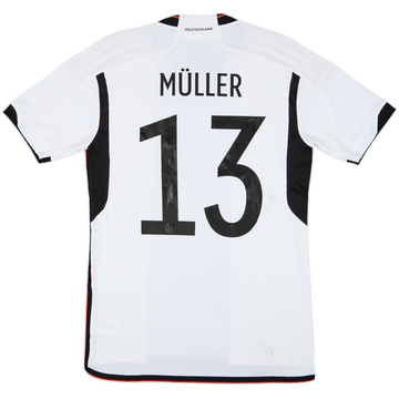 2022-23 Germany Authentic Home Shirt Muller #13 - 5/10 - (S)
