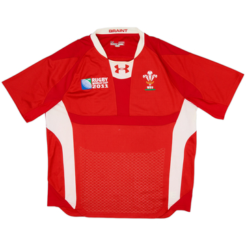 2011 Wales Rugby Home Shirt - 6/10 - (XL)