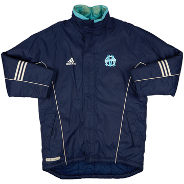 2000-01 Olympique Marseille adidas Padded Bench Coat - 5/10 - (M/L)