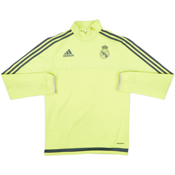 2015-16 Real Madrid adidas 1/4 Zip Training Top - 8/10 - (XS)