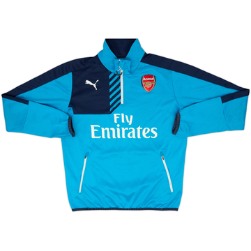 2015-16 Arsenal Puma 1/4 Zip Drill Top - 5/10 - (L)