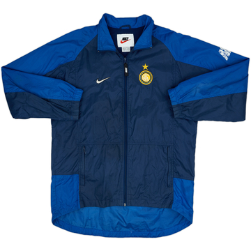 1998-99 Inter Milan Nike Hooded Rain Jacket - 6/10 - (L)