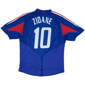 2004-06 France Home Shirt Zidane #10 - 5/10 - (XXL)