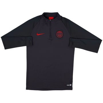 2019-20 Paris Saint-Germain Nike 1/4 Zip Drill Top - 9/10 - (S)