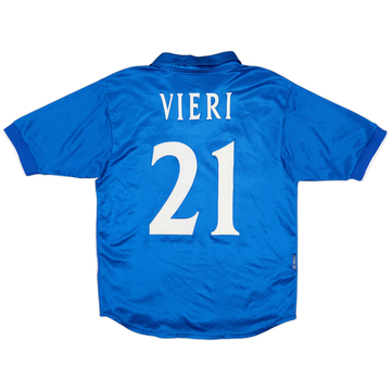 1997-98 Italy Home Shirt Vieri #21 - 8/10 - (S)