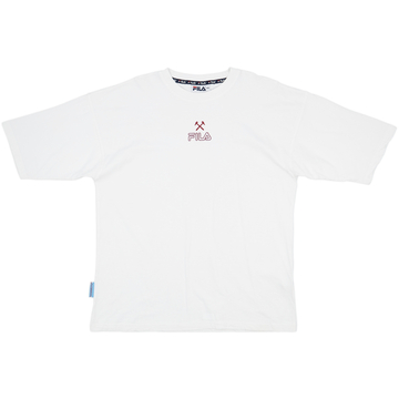 1999-01 West Ham Fila Cotton Tee - 8/10 - (XXL)
