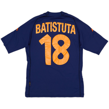 2000-01 Roma Third Shirt Batistuta #18 - 6/10 - (M)