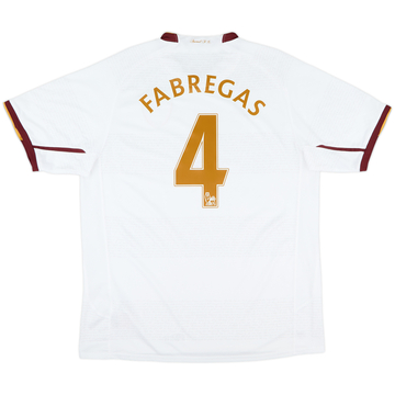 2007-08 Arsenal Away Shirt Fabregas #4 - 10/10 - (L)
