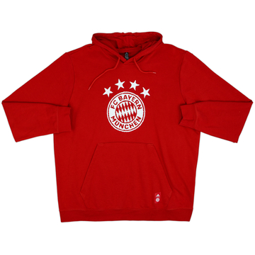 2020-21 Bayern Munich adidas Hooded Sweat Top - 8/10 - (XXL)