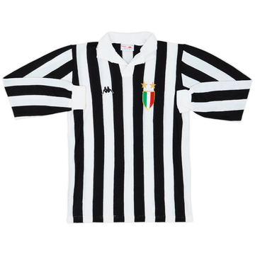1982-83 Juventus Home L/S Shirt - 7/10 - (S)