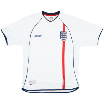 2001-03 England Home Shirt - 5/10 - (S)