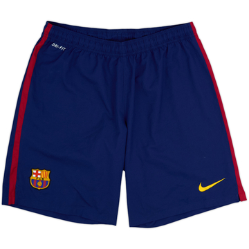 2014-15 Barcelona Home Shorts - 8/10 - (L)