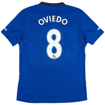 2014-15 Everton Home Shirt Oviedo #8 - 10/10 - (L)