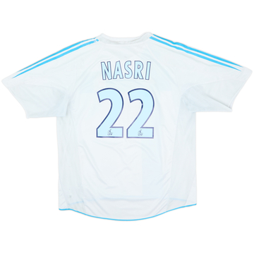 2004-05 Olympique Marseille Home Shirt Nasri #22 - 7/10 - (L)