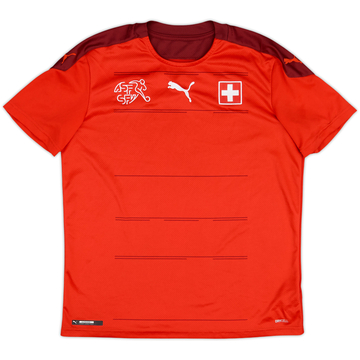 2020-21 Switzerland Home Shirt - 10/10 - (XL.Boys)