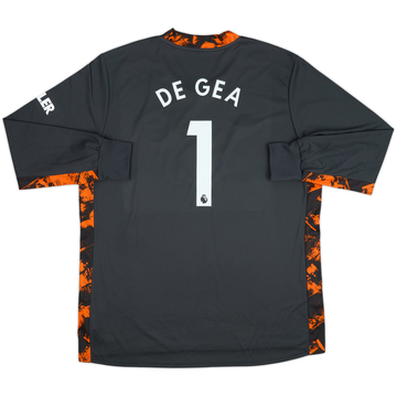 2020-21 Manchester United GK Shirt De Gea #1 - 9/10 - (XXL)