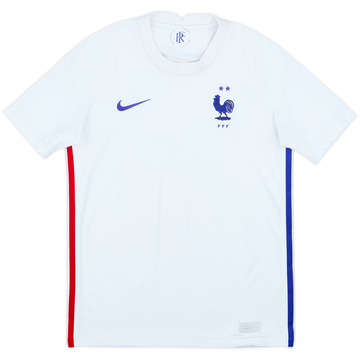 2020-21 France Away Shirt - 7/10 - (L.Boys)