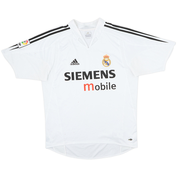 2004-05 Real Madrid Home Shirt - 5/10 - (M)