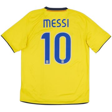 2008-10 Barcelona Away Shirt Messi #10 - 5/10 - (M)