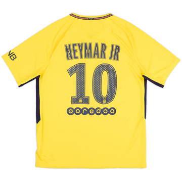 2017-18 Paris Saint-Germain Away Shirt Neymar Jr #10 - 7/10 - (L)