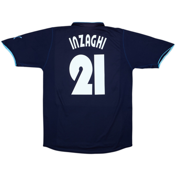 Camiseta de visitante del Lazio 2002-03 Inzaghi #21 - 6/10 - (L)