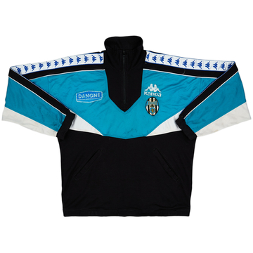 1992-93 Juventus Kappa 1/4 Zip Track Jacket - 5/10 - (XL)