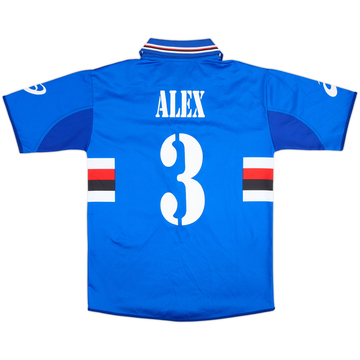 2003-04 Sampdoria Home Shirt Alex #3 - 8/10 - (S)