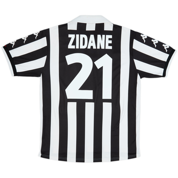 1998-99 Juventus Home Shirt Zidane #21 - 6/10 - (L)