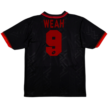 1996-97 AC Milan Third Shirt Weah #9 - 9/10 - (L)