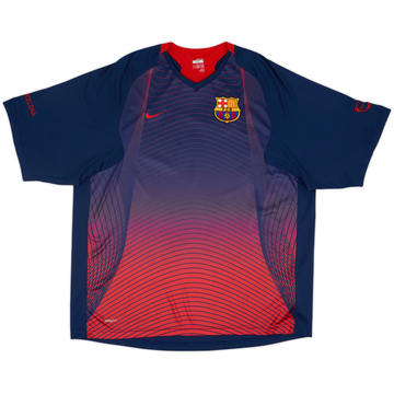 2007-08 Barcelona Nike Training Shirt - 9/10 - (XL)