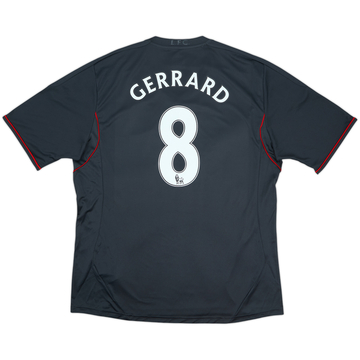 2011-12 Liverpool Away Shirt Gerrard #8 (XL)