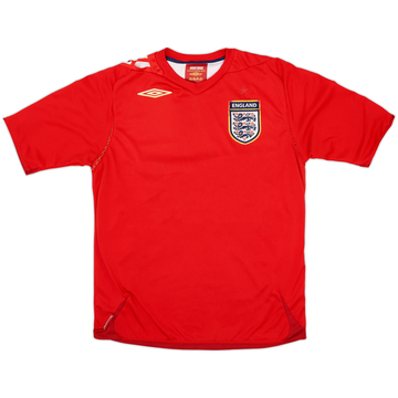 2006-08 England Away Shirt - 5/10 - (M)