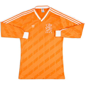 1987-88 Netherlands Match Issue Home L/S Shirt #9