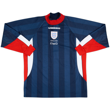 1998 England U-18 Match Issue GK Shirt #1 (Evans)