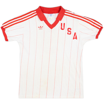 1980-82 USA Youth Match Issue Home Shirt #3