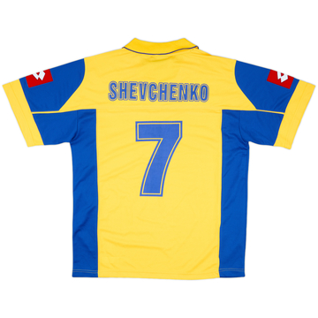 2004-05 Ukraine Home Shirt Shevchenko #7 - 8/10 - (3XL)
