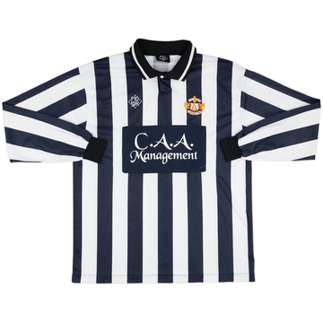 1996-97 Ashington Match Issue Home L/S Shirt #6