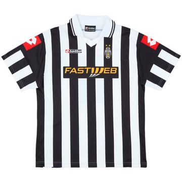 2001-02 Juventus Basic Home Shirt - 6/10 - (XL.Boys)