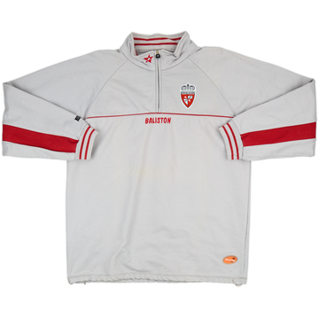 2005-06 Royal Excel Mouscron Baliston 1/4 Zip Sweat Top - 7/10 - (XL)