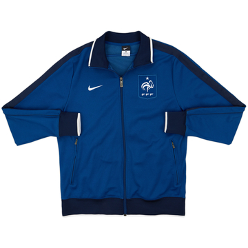 2011-12 France Nike N98 Track Jacket - 8/10 - (L)