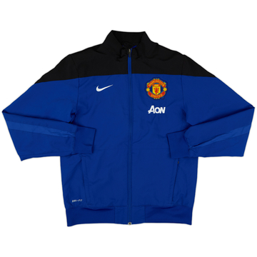 2013-14 Manchester United Nike Track Jacket - 10/10 - (S)