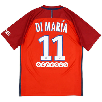2016-17 Paris Saint-Germain Away Shirt Di Maria #11 - 9/10 - (M)