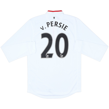 2012-14 Manchester United Away L/S Shirt v.Persie #20 (S)