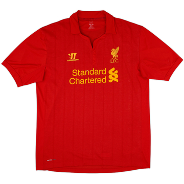 2012-13 Liverpool Home Shirt Gerrard #8 - 6/10 - (XXL)