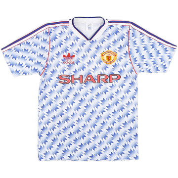 1990-92 Manchester United Away Shirt - 8/10 - (S)