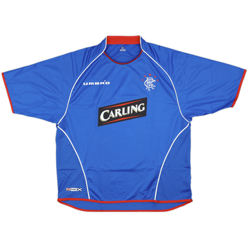 2005-06 Rangers Home Shirt - 10/10 - (XL)