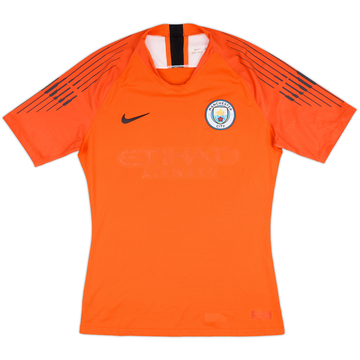 2018-19 Manchester City Authentic GK S/S Shirt - 4/10 - (M)