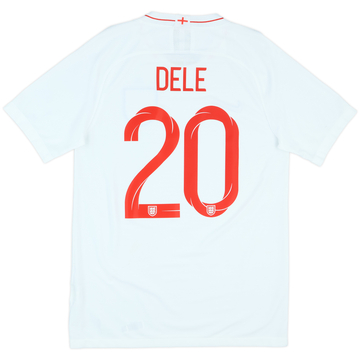 2018-19 England Home Shirt Dele #20 - 8/10 - (M)