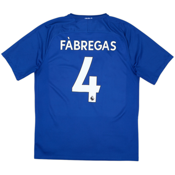 2017-18 Chelsea Home Shirt Fabregas #4 - 7/10 - (L)