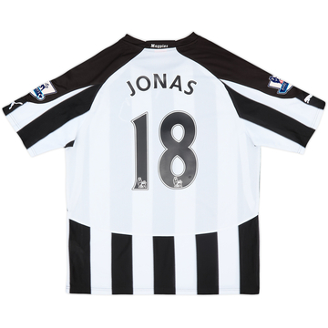 2010-11 Newcastle Home Shirt Jonas #18 - 8/10 - (L)